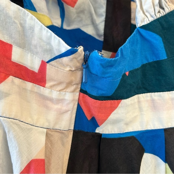 French Connection Blue Halter Like Sundress Casual Fun Size 0 - Picture 6 of 6